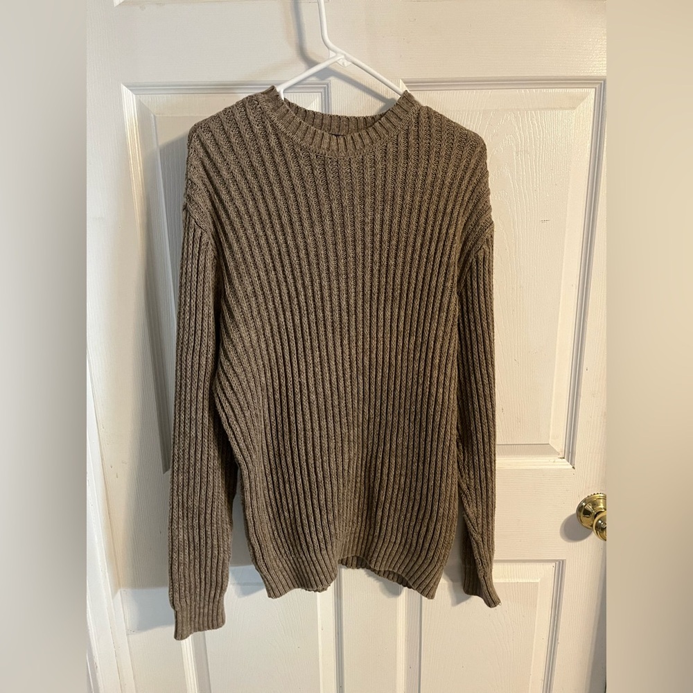 Savile Row Mens Crewneck Knit Sweater